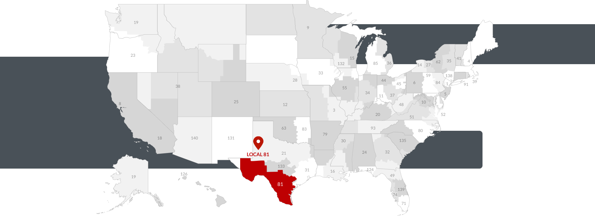 IUEC Local 81 San Antonio, TX jurisdiction